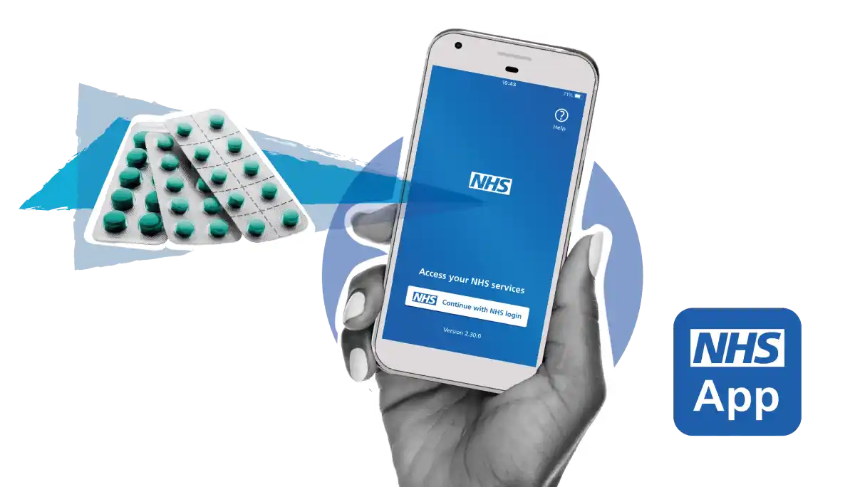 Image of the NHS App